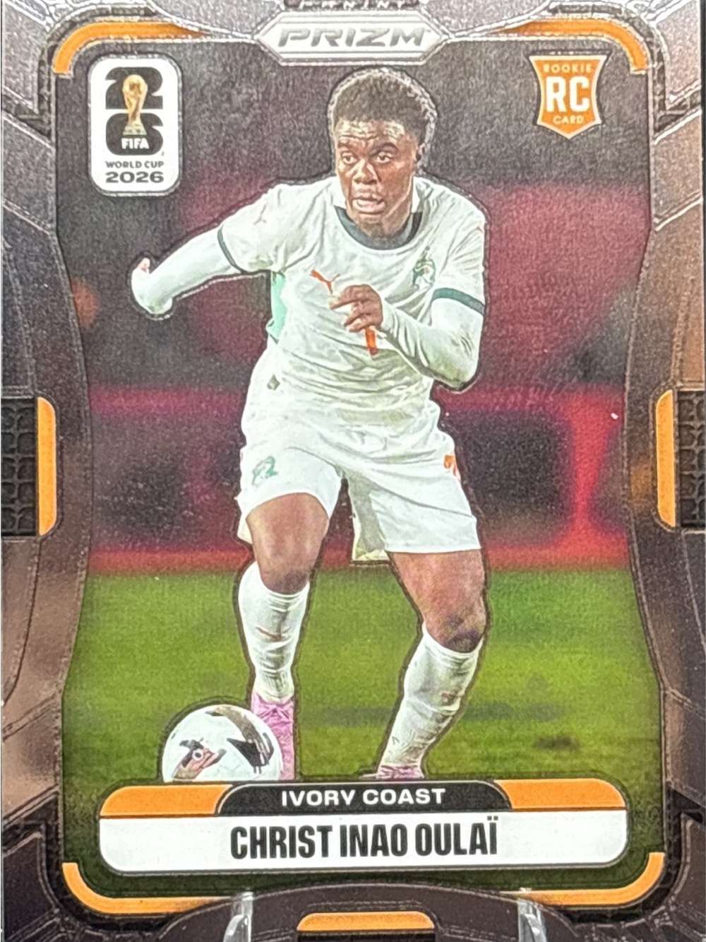 Panini Prizm Christ Inao Oulai Ivory Coast Rookie Soccer Card